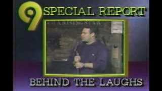 80s TV  WOR Channel 9 News  Comedians report  Jay Leno  Sam Kinison  1986 [upl. by Demahum]