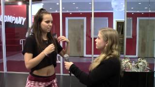 Payton Ackerman Interview at Abby Lee Dance Company LA [upl. by Pascasia]