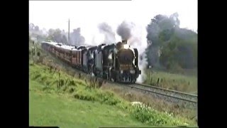 K190 and K183 to Leongatha South Gippsland Railway 25 07 1993 [upl. by Fadil]