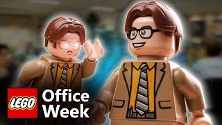 Jim Impersonates Dwight in LEGO  legoofficeweek [upl. by Ragucci314]