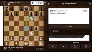 7 Move Kings Gambit Opening Trap Checkmate First Time [upl. by Rramaj572]