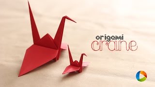 How to Make  Origami Crane [upl. by Ivz763]