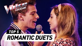 VALENTINES DAY special ROMANTIC DUETS in The Voice [upl. by Krute]