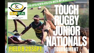 TOUCH RUGBY JUNIOR NATIONALS  Field B [upl. by Sachiko]