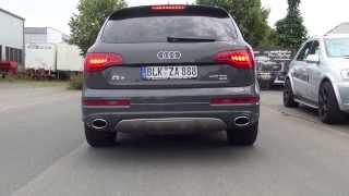 Sound Audi Q7 V12 TDI Sportauspuff Sound by mariani CarStyling [upl. by Healion455]