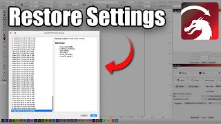 Restoring Your LightBurn Settings [upl. by Silvana]