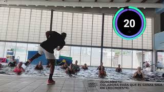 AQUAFITNESS AQUAGYM E HIDROGINASTICA 21 EJERCICIOS DE PROYECCIÓN DE EMPUJES PARA MONTAR TU CLASE [upl. by Kletter800]