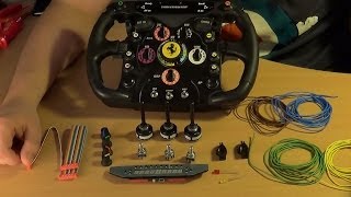 My Sim Cockpit  T500RS F1 Mod Part I  Pulling Stuff Apart Is Easy [upl. by Aker593]