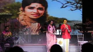 Agaya Pandhalile Ponnunjal MGR 107 by Senthil amp Abhiramy Live Music  Lathan Brothers [upl. by Yvan522]