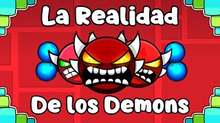 La realidad de los Demons en Geometry Dash [upl. by Shaddock371]