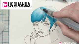 Mixed Media Tutorials with Paperbabe at Hochandacom [upl. by Ettenhoj893]