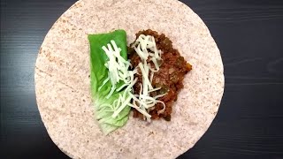 فاخيتاس اللحم المفروم  Ground meat fajitas  Fajitas à la viande hachée  Fajitas de carne molida [upl. by Germin4]