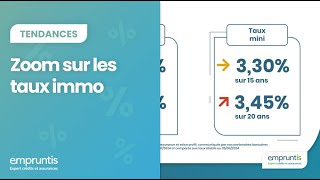 Les taux de crédit immobilier juillet 2024 [upl. by Werdnaed]