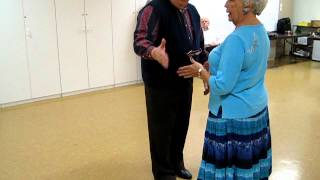 JIVE LESSON 6  8 LINDY CATCH SPANISH ARMS DEMO [upl. by Lavina]