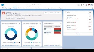 Recruiting App  Salesforce CRM [upl. by Najed]