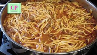 Sopa de Fideo con Carne y Papas Pasta and Beef Soup [upl. by Valer]