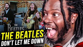 The Beatles  Dont Let Me Down Take 1  Rooftop Concert  REACTION [upl. by Eilrebma359]