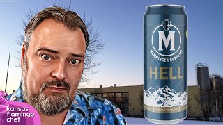 12 Beers of Christmas EP 1 Memminger Hell Lager [upl. by Heddie563]