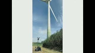 Wind Turbine Near Taoyuan Guanxin Algal Reef [upl. by Alexandria263]