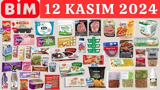 BİM 12 KASIM 2024  GIDA ÜRÜNLERİ VE ÇİKOLATA ÇELİTLERİ  RESMİ KATALOG [upl. by Etterrag350]