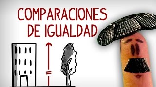 Comparaciones en español de igualdad Aprender español [upl. by Yanttirb684]