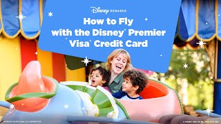 Flying Using the Disney® Premier Visa® Credit Card and Disney Rewards Dollars [upl. by Ahsilra724]