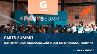 PARTS SUMMIT 2023  Das After Sales Branchenevent in der Maschinenbauindustrie [upl. by Hittel]