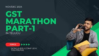 GST MARATHON FOR CACMA  PART1  DEVANSH INSTITUTE  CA DEVI PRASAD [upl. by Keheley]