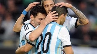 Argentina se despidió con triunfo y gol de Messi en La Plata [upl. by Enida]