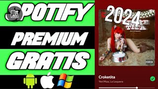 COMO DESCARGAR SPOTIFY PREMIUM APK GRATIS en ANDROID 2024 Pc iOS [upl. by Adnilemre]