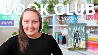 A man called Ove by Fredrik Backman 📚💜👴 Book Club Discussion JULY Part Two [upl. by Yrak951]