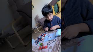 Building LEGO Megalodon in 1 minute by 5yearold shorts [upl. by Omarr]