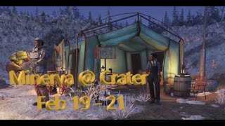 Craters Cache Minervas Sale  Feb 1921 fo76 fallout fallout76 [upl. by Zane455]