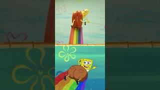 the quothes flyingquot song IRL 🌈  SpongeBob shorts [upl. by Bora]