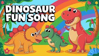 Dinosaurs Fun Song for Kids  Play Version  Little Bear TV [upl. by Ettennan598]