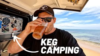 CAMPING KEGERATOR  FULL SIZE KEG  How To Make Your Own [upl. by Rosmarin]