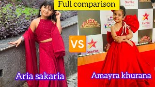 ghkkpm Amayra khurana 🆚 Aria sakaria Lifestyle  Savi 🆚 Sai biography 2024  trending viralvideos [upl. by Val]