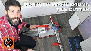 Best Tile Cutter for Any Type of Tile Montolit Masterpiuma [upl. by Felix]