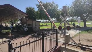 McCormickStillman Train Park RailRoad Crossing Scottsdale AZ [upl. by Neehahs585]