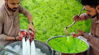 Amazing Pakola Juice Making  Refreshing Summer Street Drink PAKOLA MILKSHAKE Pakistani Street Food [upl. by Sweeney]