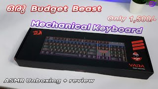 Redragon K551 VARA Mechanical Keyboard  Unboxing  Review [upl. by Ehlke596]