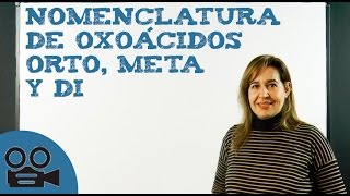 Nomenclatura de oxoácidos orto meta y di [upl. by Nosyd]