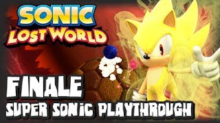 Sonic Lost World Wii U  2K HD Super Sonic Playthrough  Part 7 FINALE [upl. by Opportina]