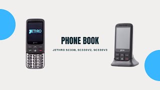 Jethro SC435  Phone book [upl. by Caspar]