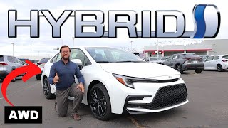 2024 Toyota Corolla Hybrid AWD Better Than A Prius [upl. by Hightower]