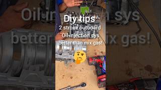 Diy 2 stroke outboard oil injection system better than mix gas [upl. by Anewor]