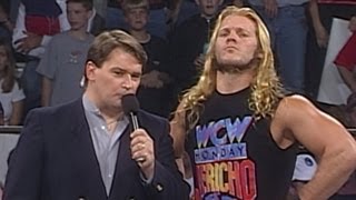 Chris Jericho calls out Goldberg Thunder  October 8 1998 [upl. by Aninahs571]