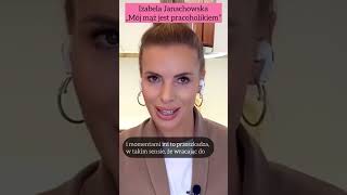 Izabela Janachowska o pracy z mężem  W MOIM STYLU Magda Mołek shorts [upl. by Llehsram]