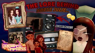 SECRET THE TRUTHLORE ABOUT NURSE JULIE  In Dress to Impress 👗👛 [upl. by Anahgem361]