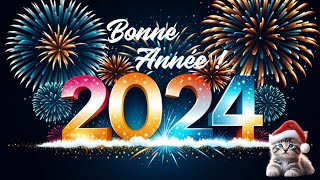 Bonne année 2024 ღ belle vidéo a offrir pour le nouvel an ღ Meilleurs vœux 2024 ღ [upl. by Kidder665]